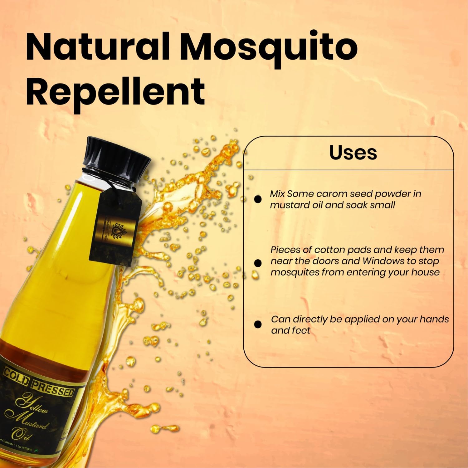 ORGANIC SPIRIT Cold Pressed Yellow Mustard Oil | 100% Pure, Unrefined, Unadulterated | Wooden Ghani/Kolhu Extracted | High Smoke Point | Low Rancidity | Omega-3 Rich | Zero Sugar, Zero Sodium, Zero Cholesterol | Ideal for Cooking & Pickling-5L - Image 7